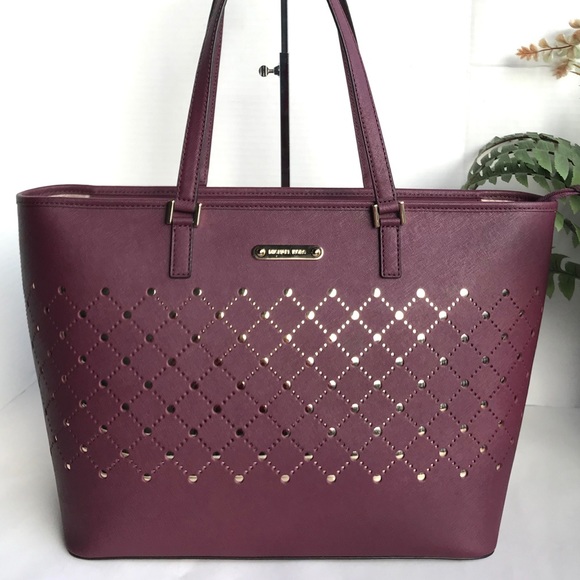 Michael Kors Handbags - New Mk Large tote plum
